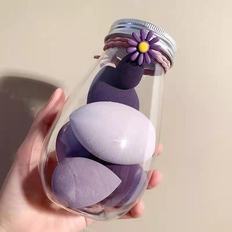 Bouteille cosmétique en PET de taille portable pour voyage, en forme d’œuf.