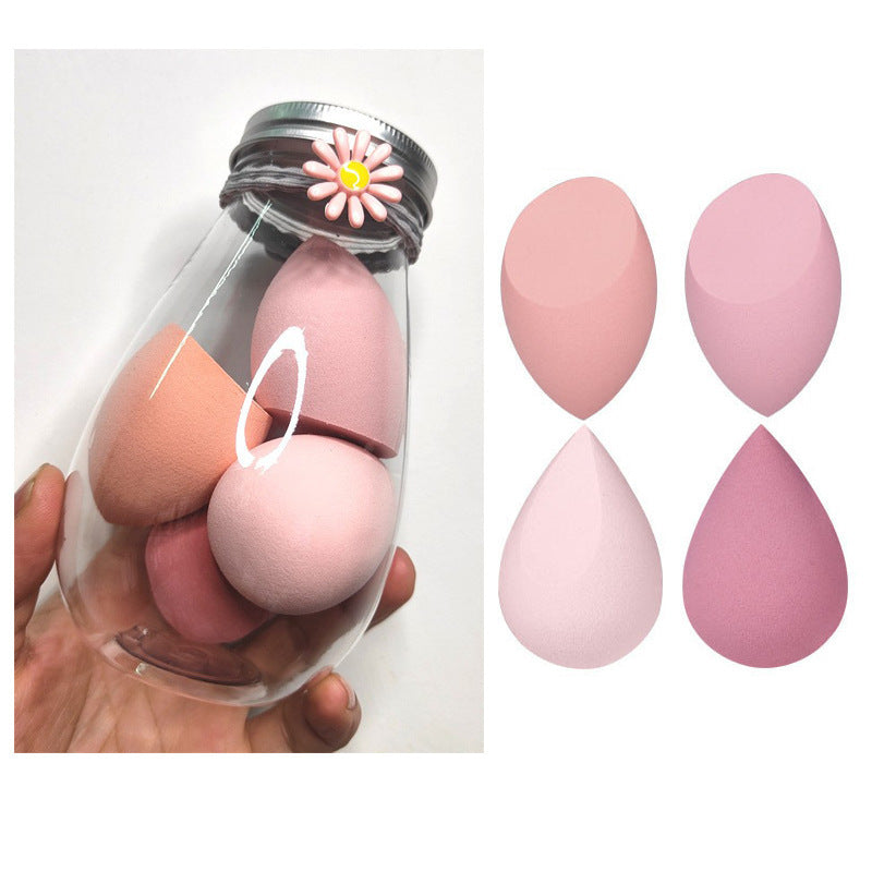 Bouteille cosmétique en PET de taille portable pour voyage, en forme d’œuf.