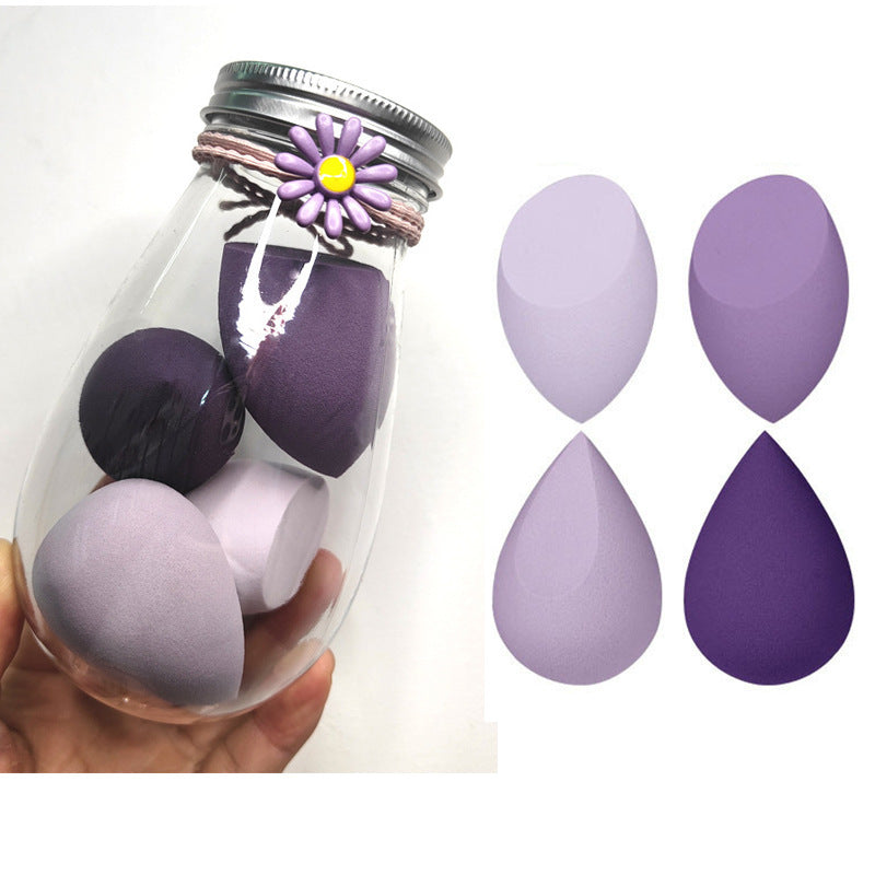 Bouteille cosmétique en PET de taille portable pour voyage, en forme d’œuf.