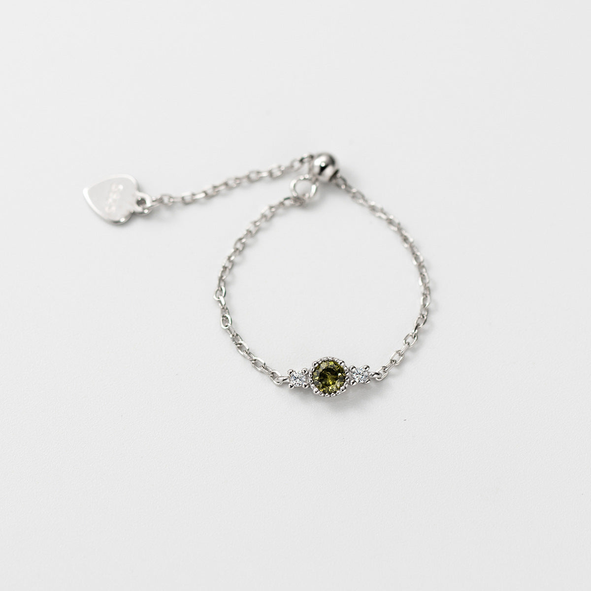 Bague raffinée en or & argent