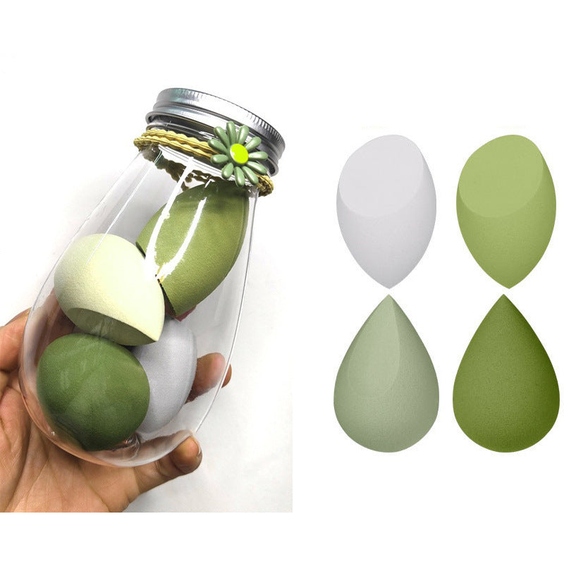 Bouteille cosmétique en PET de taille portable pour voyage, en forme d’œuf.