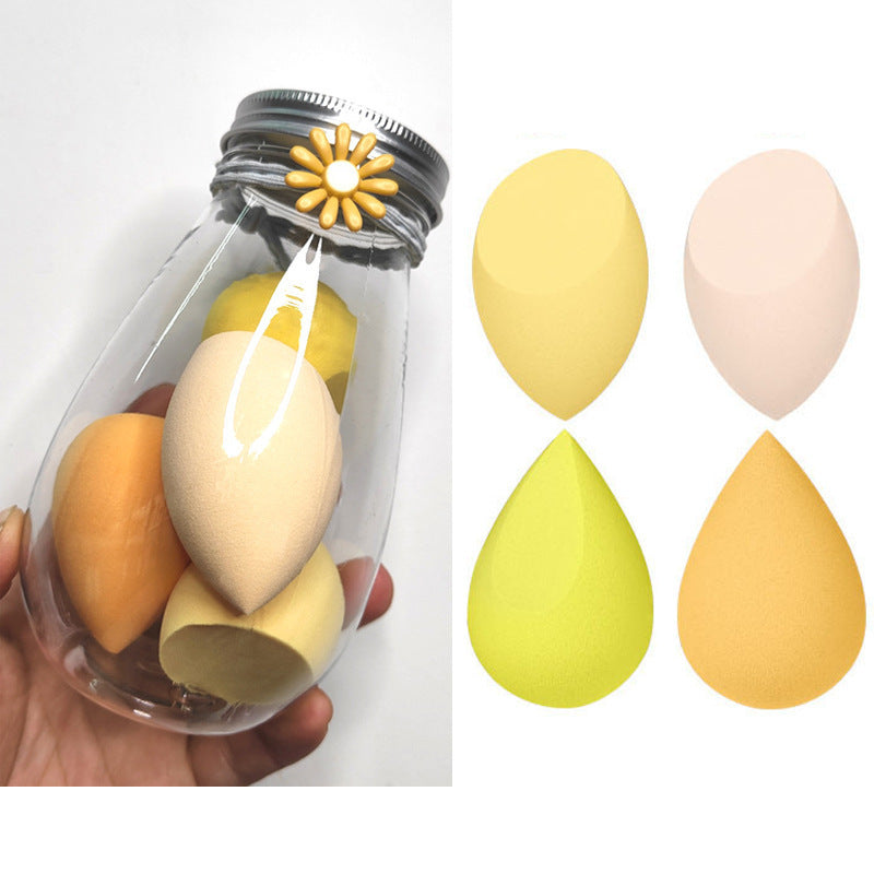 Bouteille cosmétique en PET de taille portable pour voyage, en forme d’œuf.