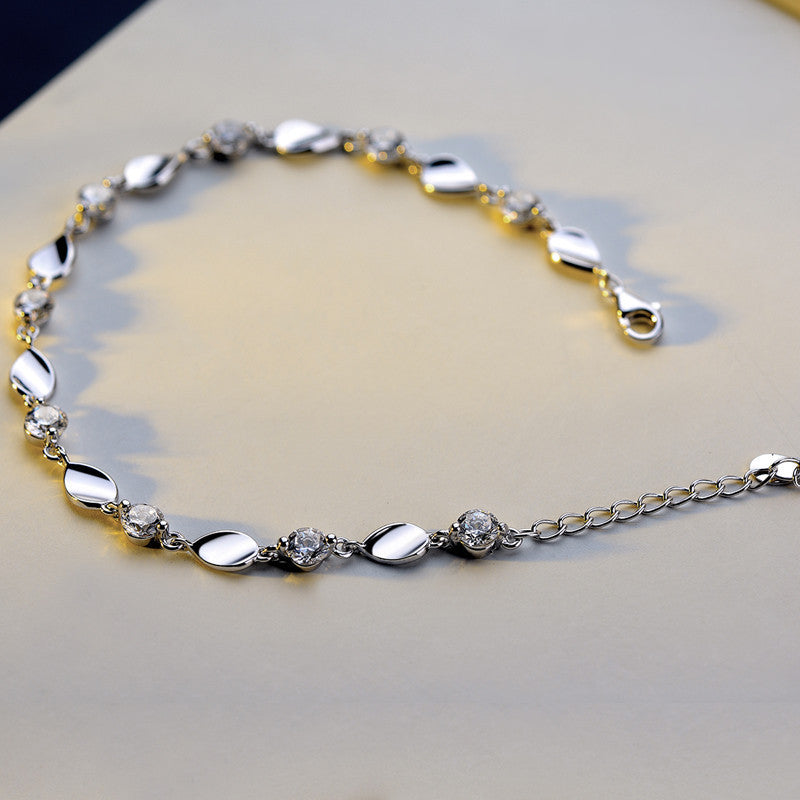 Bracelet Élégance Argent & Cristaux